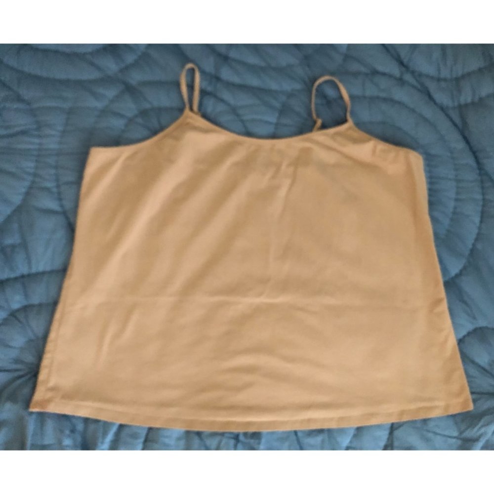 Lane Bryant Cotton Cami size 26/28 tan